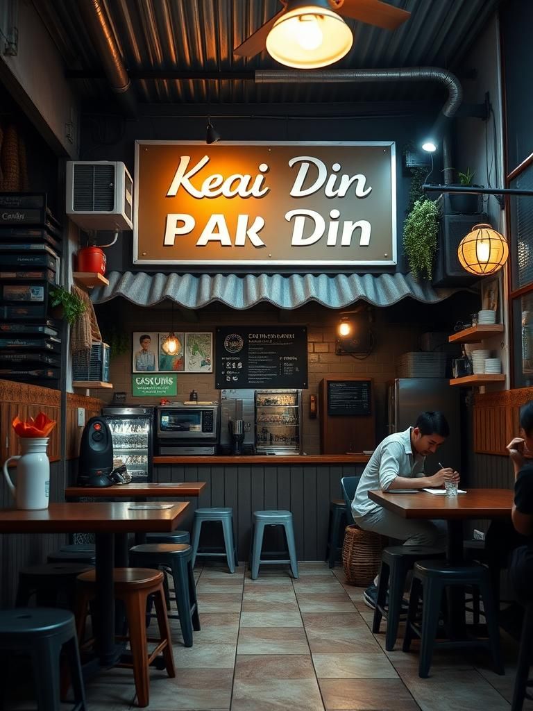 Kedai Kopi Pak Din kampar 1 Kedai Kopi Pak Din kampar