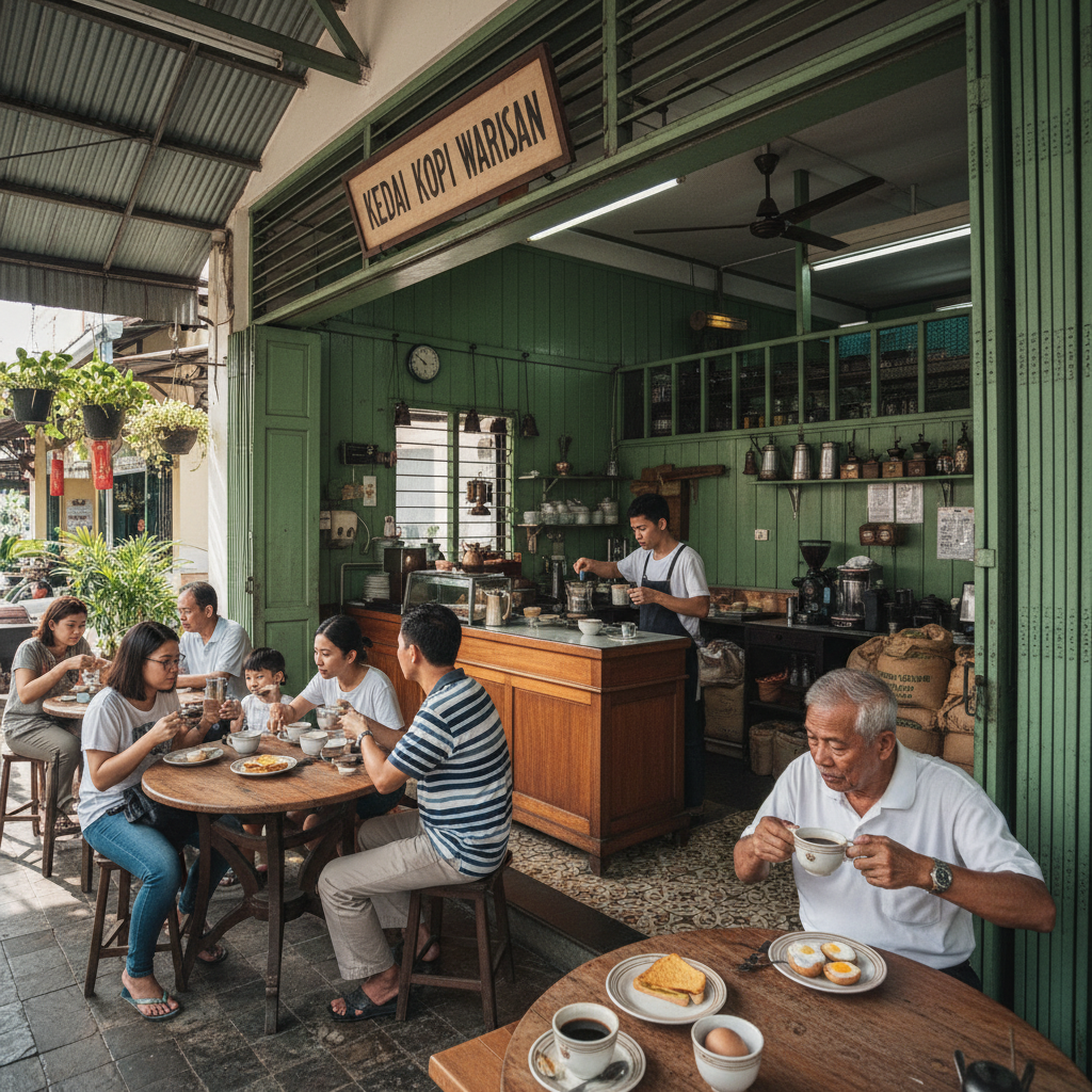 Kedai Kopi Terbaik Johor Baharu