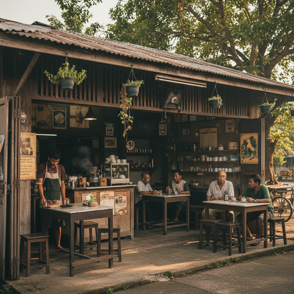 Kedai Kopi Terbaik Kampong Masjid Tanah