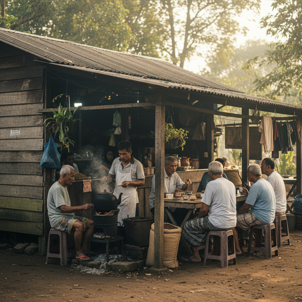 Kedai Kopi Terbaik Kampung Bukit Baharu