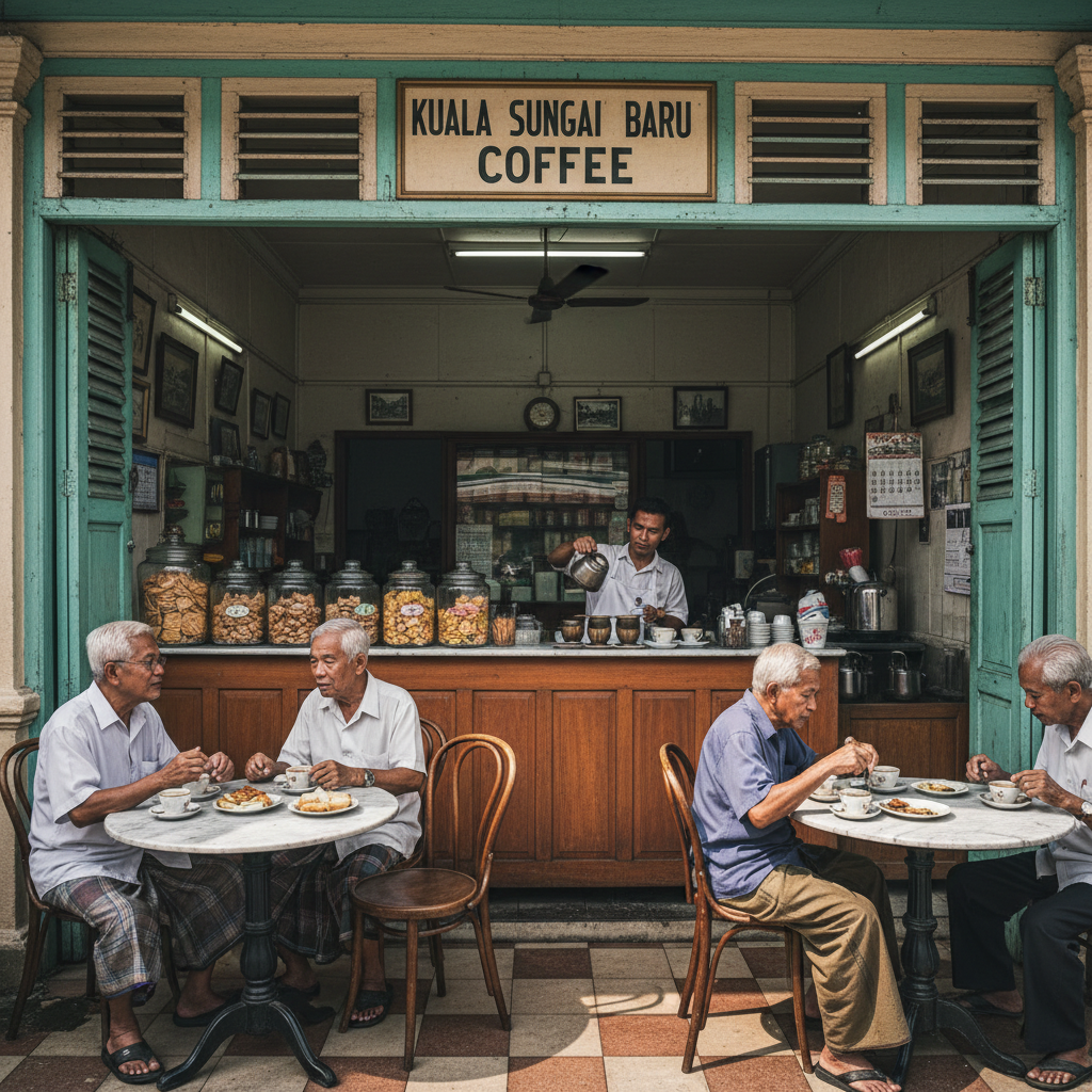 Kedai Kopi Terbaik di Kuala Sungai Baru untuk Pengalaman Minum Kopi Autentik 1 Kedai Kopi Terbaik Kuala Sungai Baru
