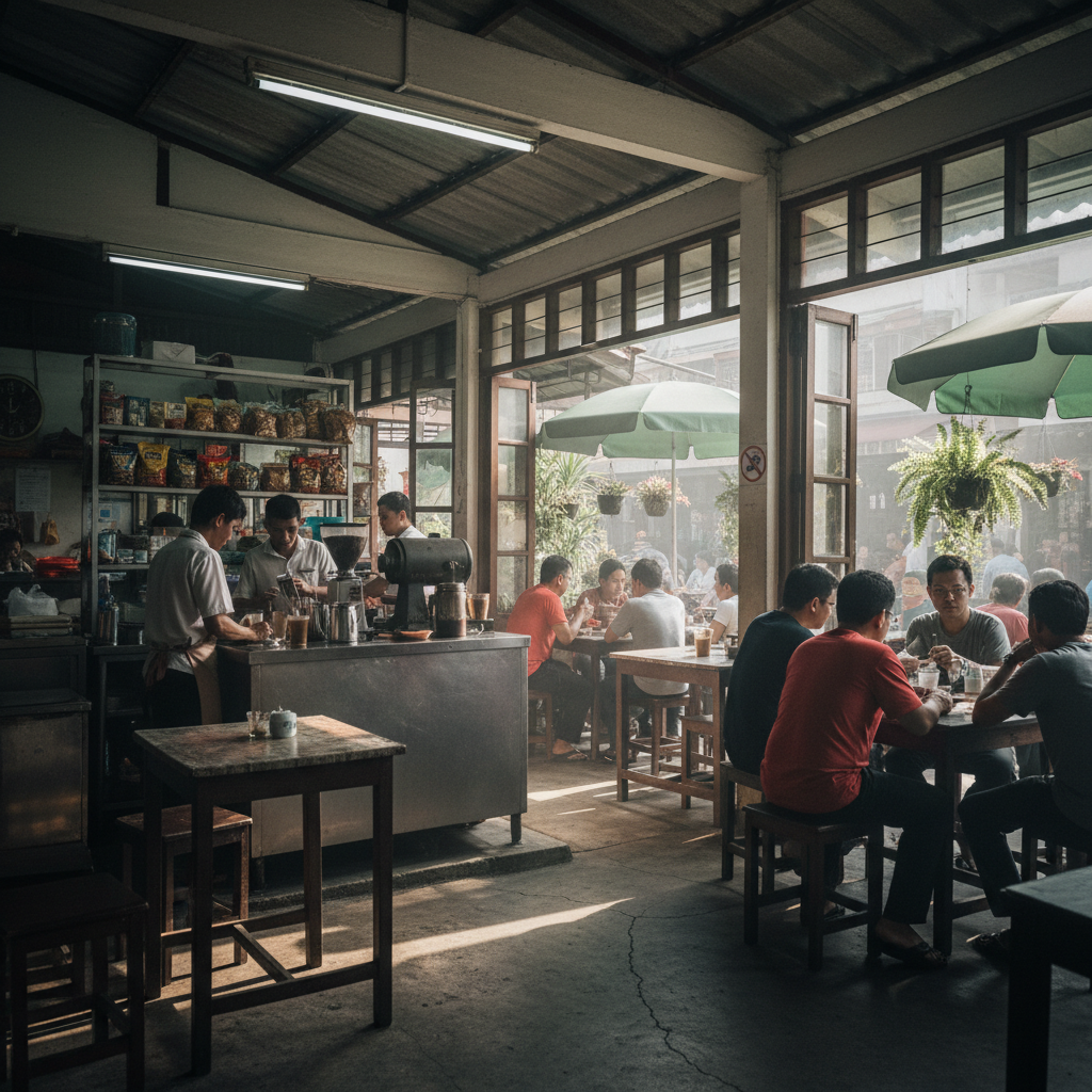 Kedai Kopi Terbaik di Kuching 1 Kedai Kopi Terbaik Kuching | Gambar