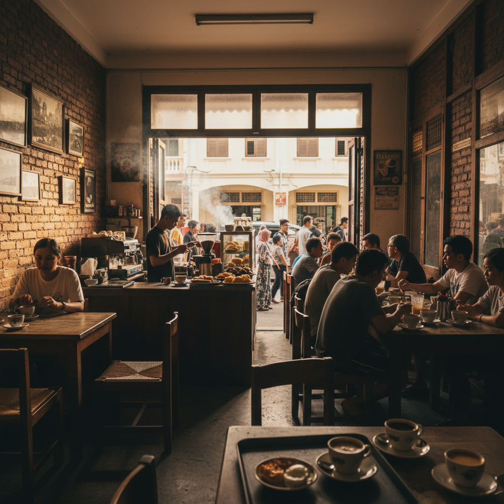 Kedai Kopi Terbaik Marudi - Gambar