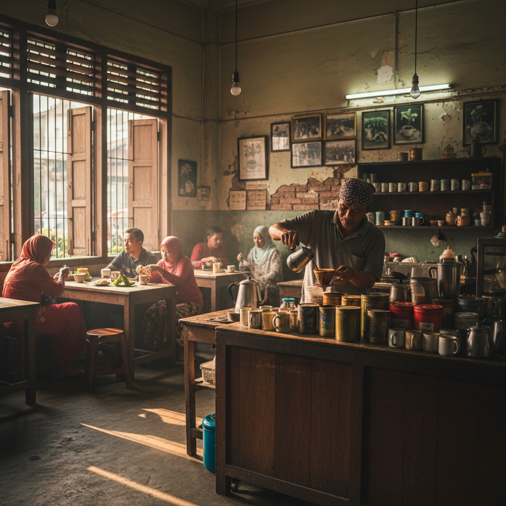 Kedai Kopi Terbaik di Pekan 1 Kedai Kopi Terbaik Pekan - Gambar