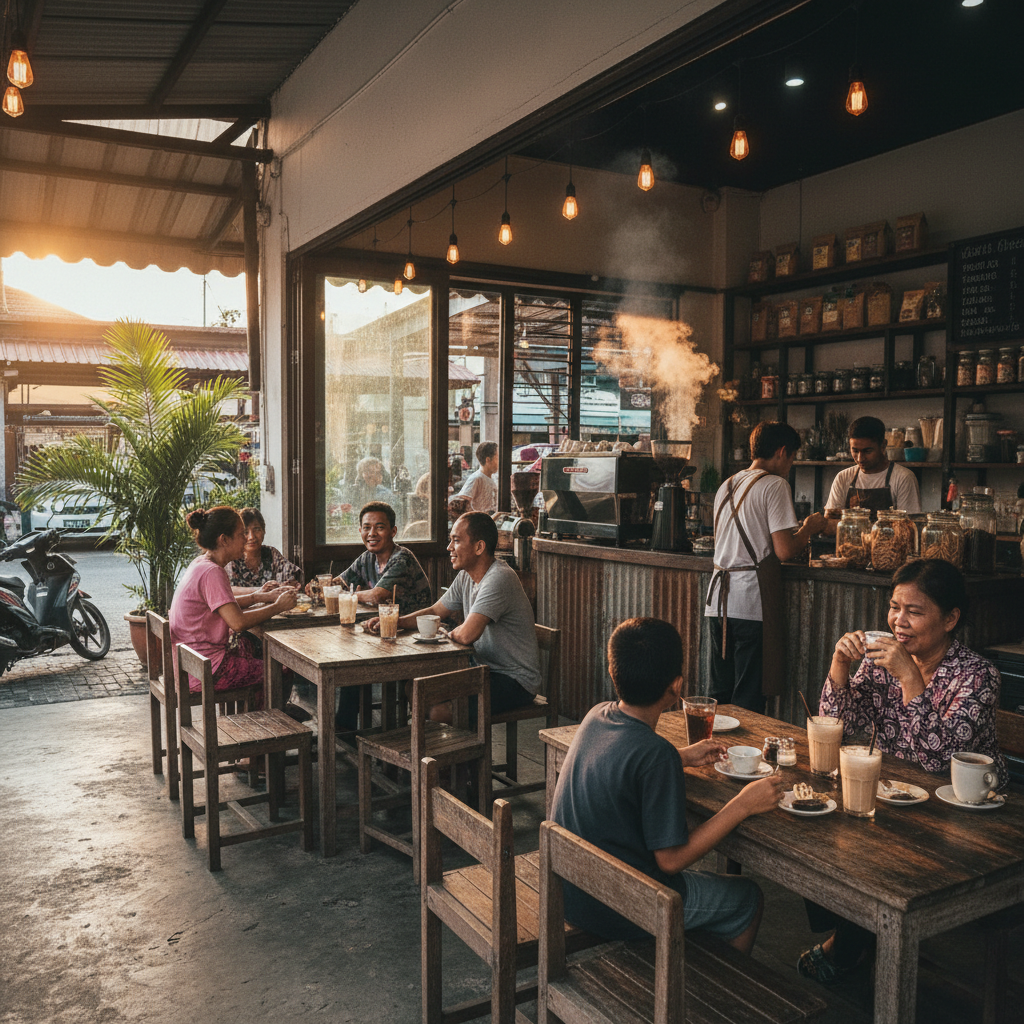 Kedai Kopi Terbaik Sandakan | Gambar Eksklusif