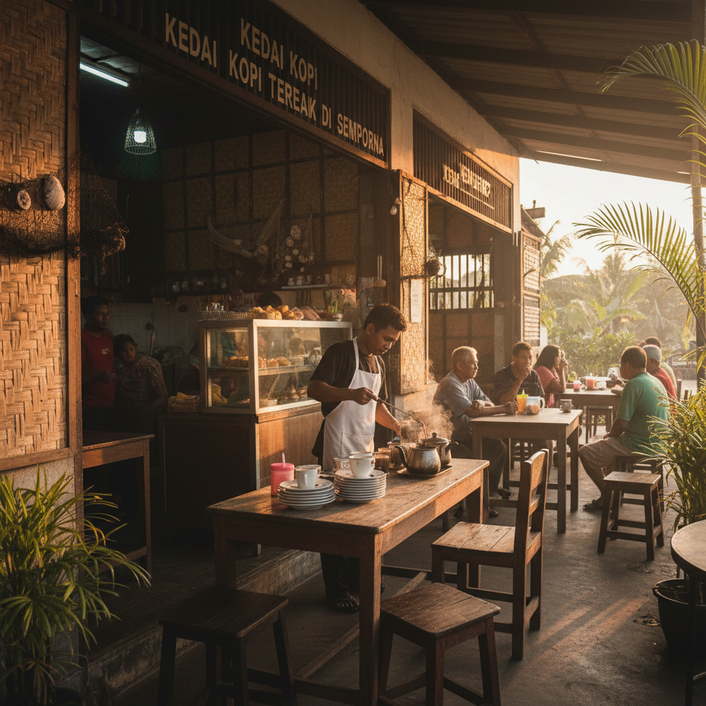 Kedai Kopi Terbaik Semporna | Gambar