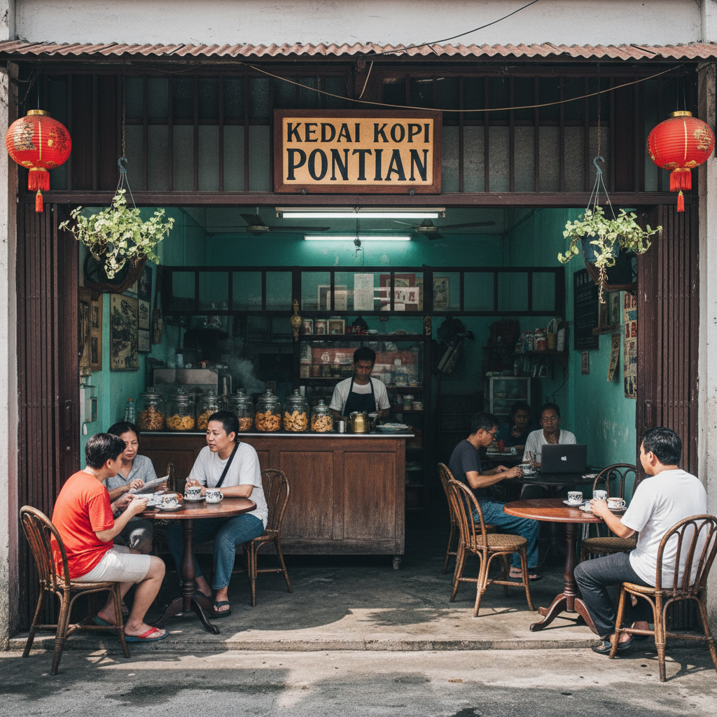 Kedai Kopi Terbaik di Daerah Pontian