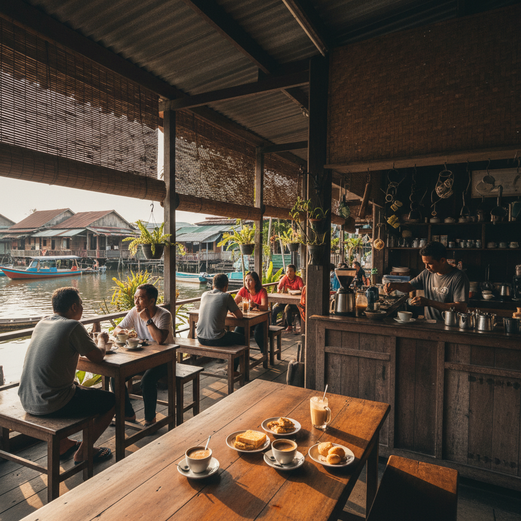 Kedai Kopi Terbaik di Kampung Ayer Molek