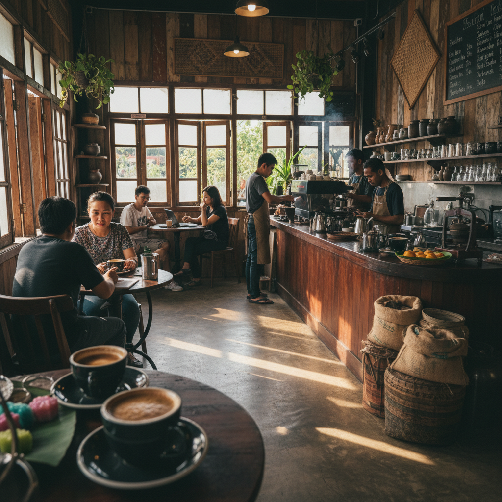 Kedai Kopi Terbaik di Labuan | Pengalaman Minum Unik