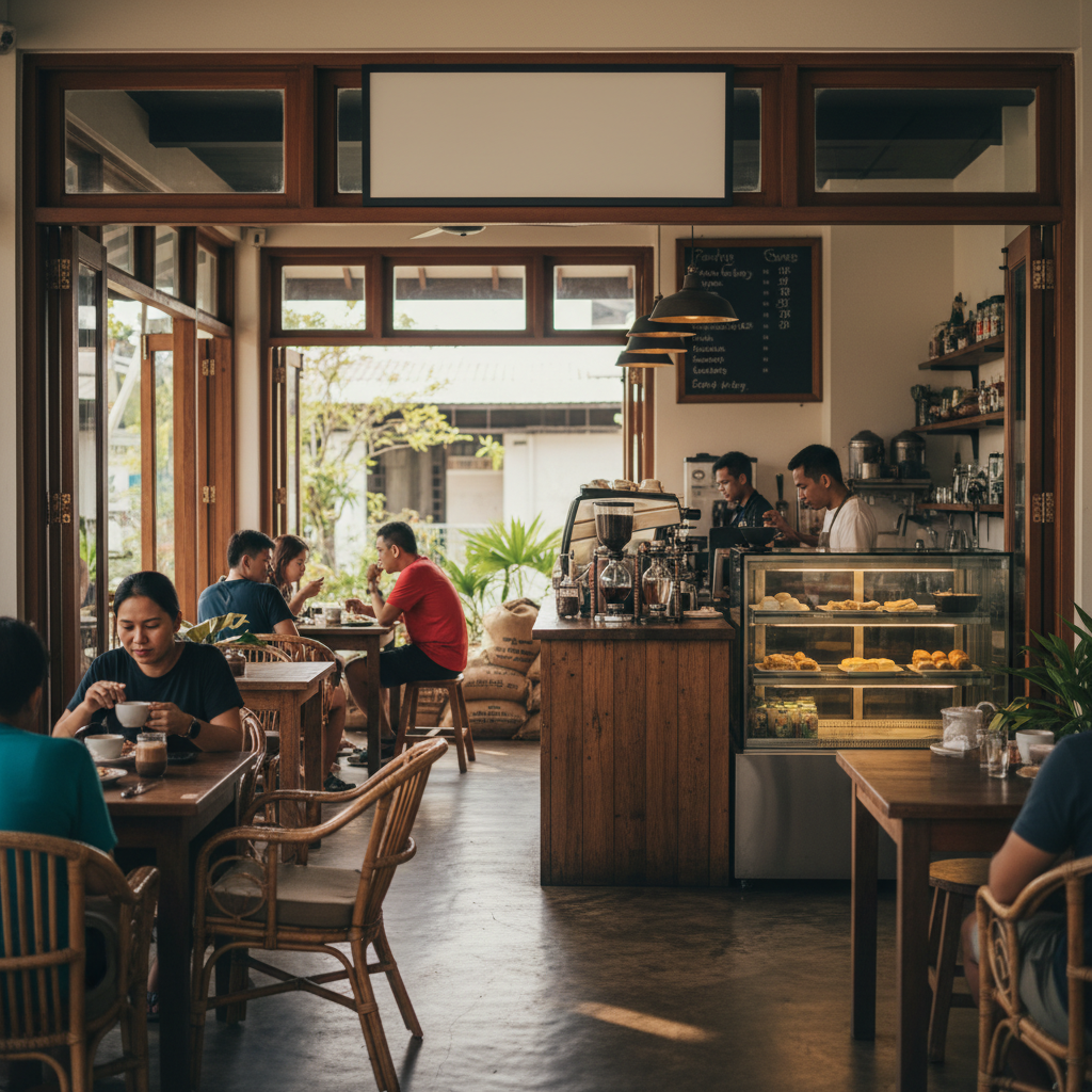 Kedai Kopi Terbaik di Padang Mat Sirat