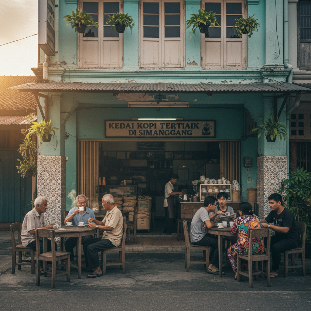 Kedai Kopi Terbaik di Simanggang