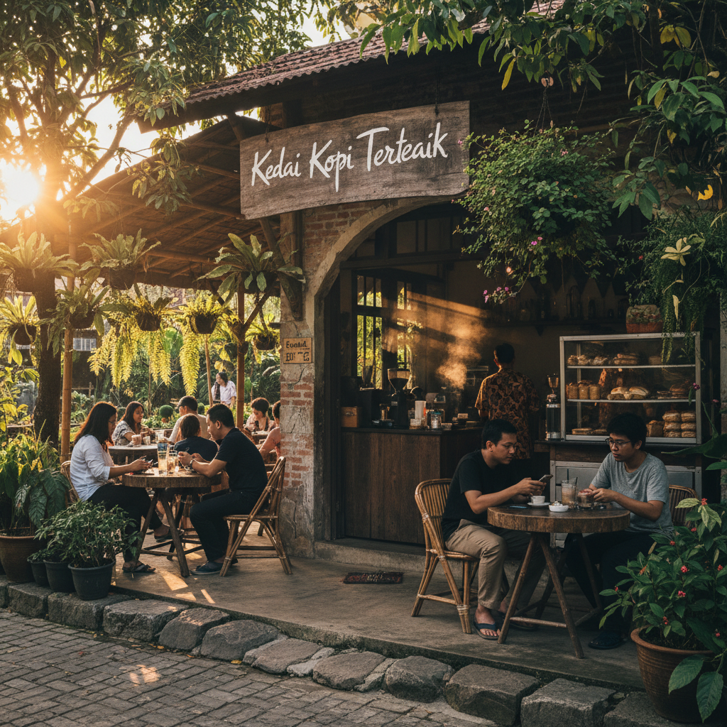Kedai Kopi Terbaik di Telaga Batu