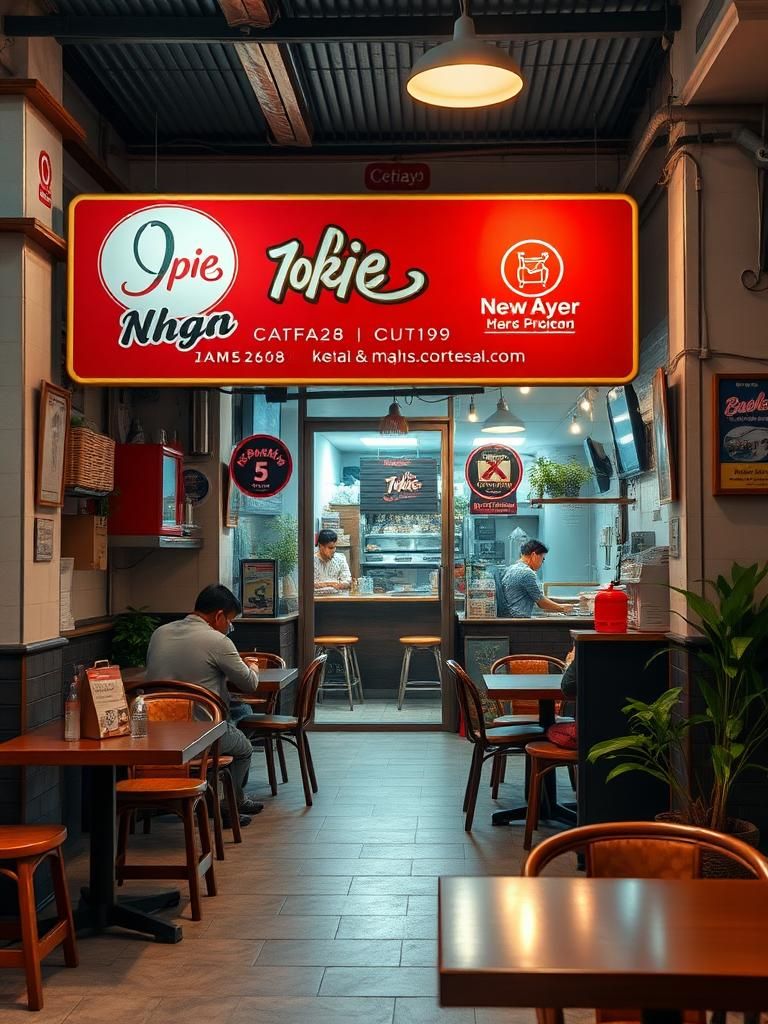 Kedai Makan Opie & Ilah Ayer Molek Darat Melaka
