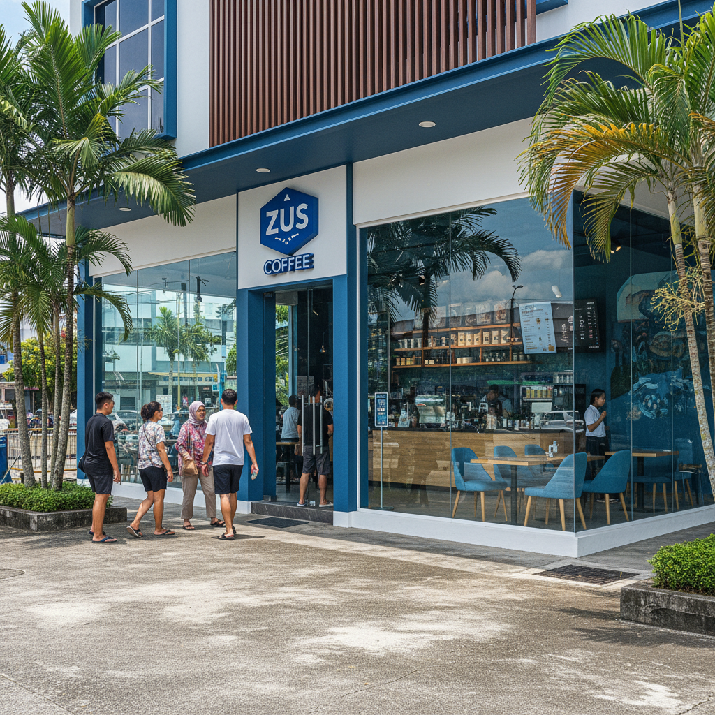 Kedai ZUS Coffee Di Kerteh Terengganu