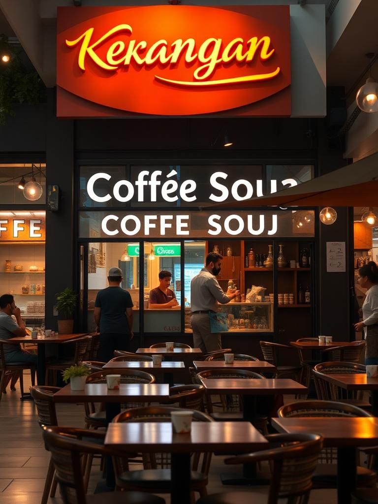 Kenangan Coffee Souq Putrajaya 1 Kenangan Coffee Souq Putrajaya