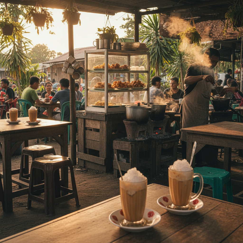 Kopi Ais Mamu Chukai Bandar