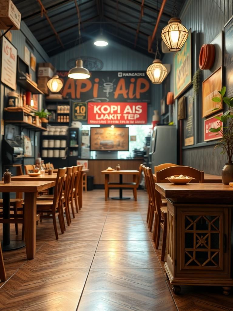 Kopi Ais Mamu Ikat Tepi Tanjong Karang