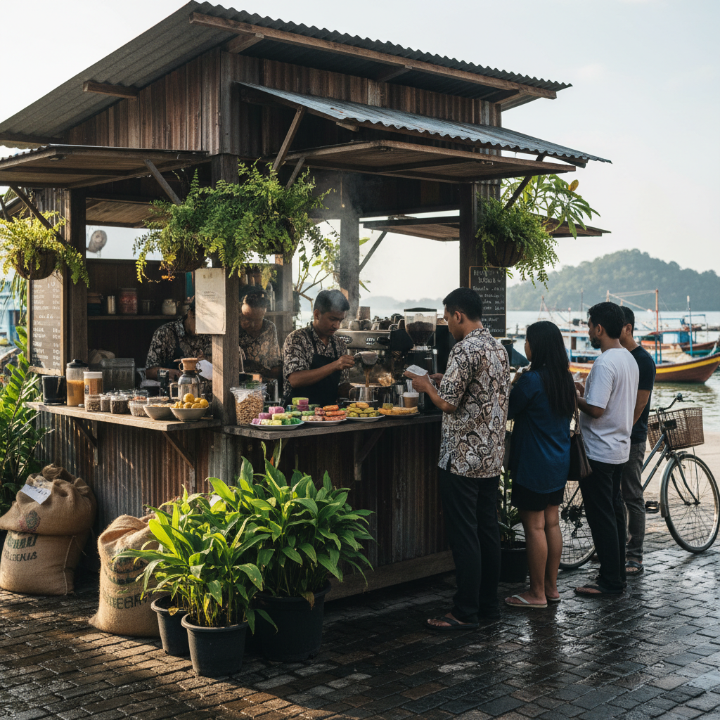 Kopi Lalu @Meks Kiosk 1 Waterfront