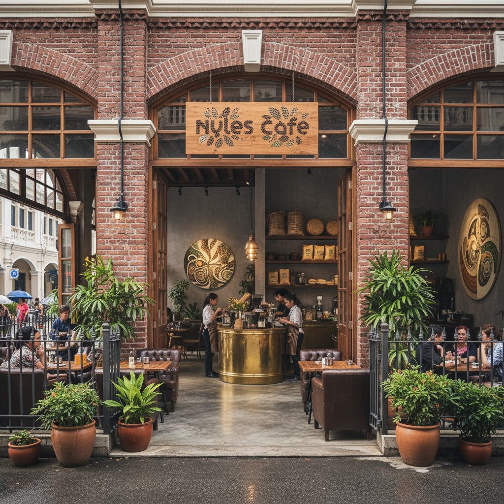 Nyles Cafe 1 Kopi & Makan di Nyles Cafe