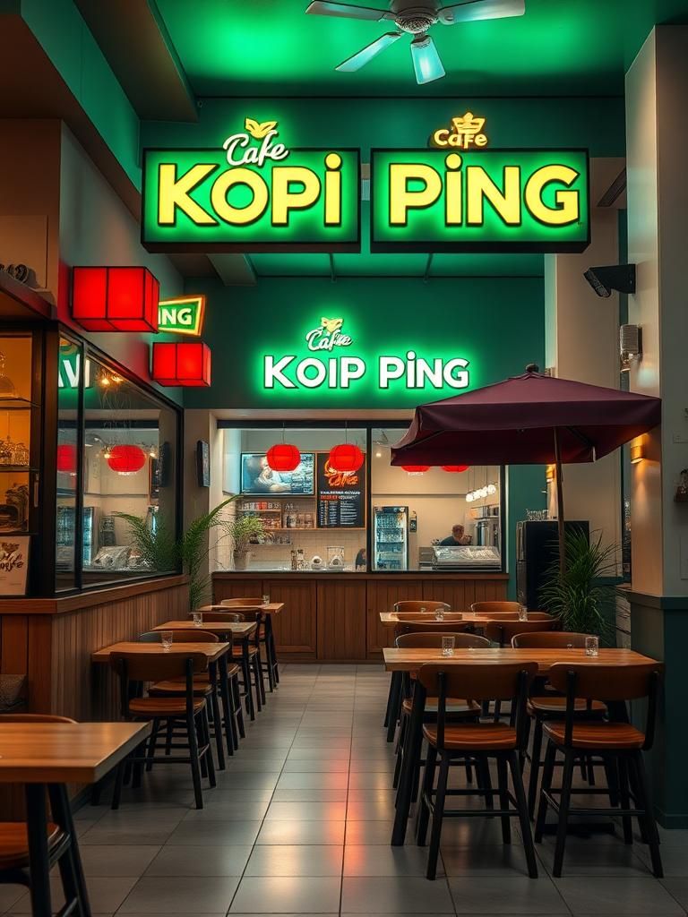 Kopi Ping Cafe @ Sutera Avenue 1 Kopi Ping Cafe @ Sutera Avenue
