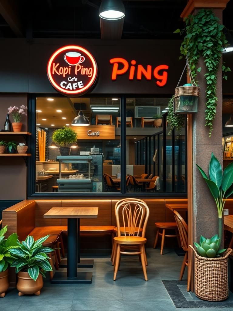 Kopi Ping Cafe Garden City 1 Kopi Ping Cafe Garden City