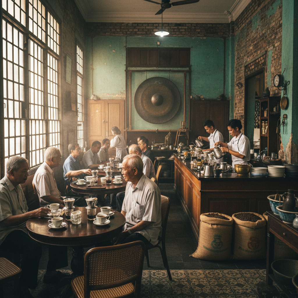 Kopi Saigon Gong Datok Terkenal