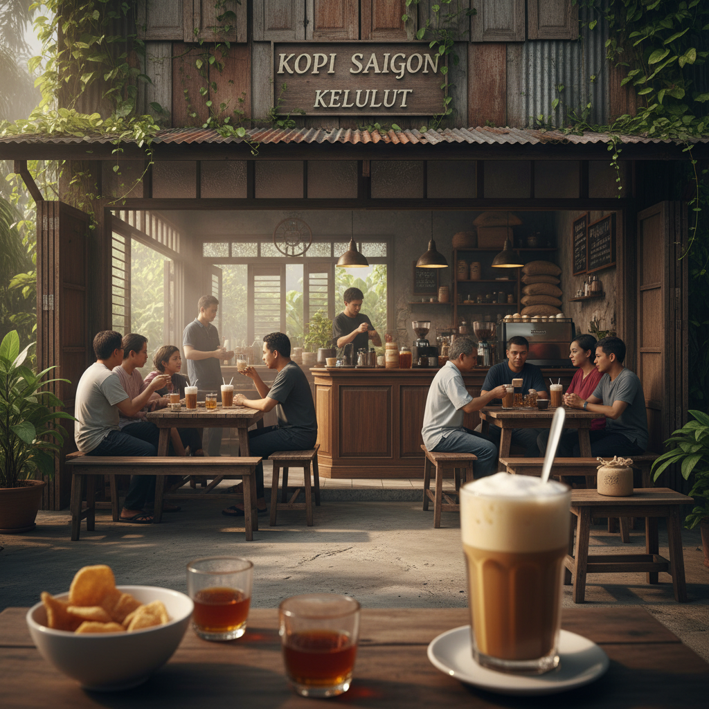 Kopi Saigon Kelulut - Aromatik & Unik