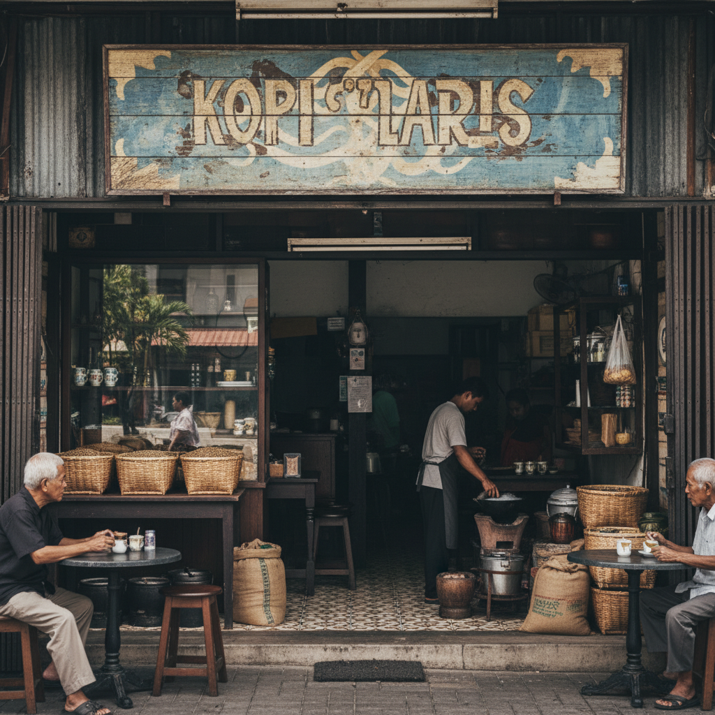 Kopi Terlaris Kemaman di Kuala Terengganu