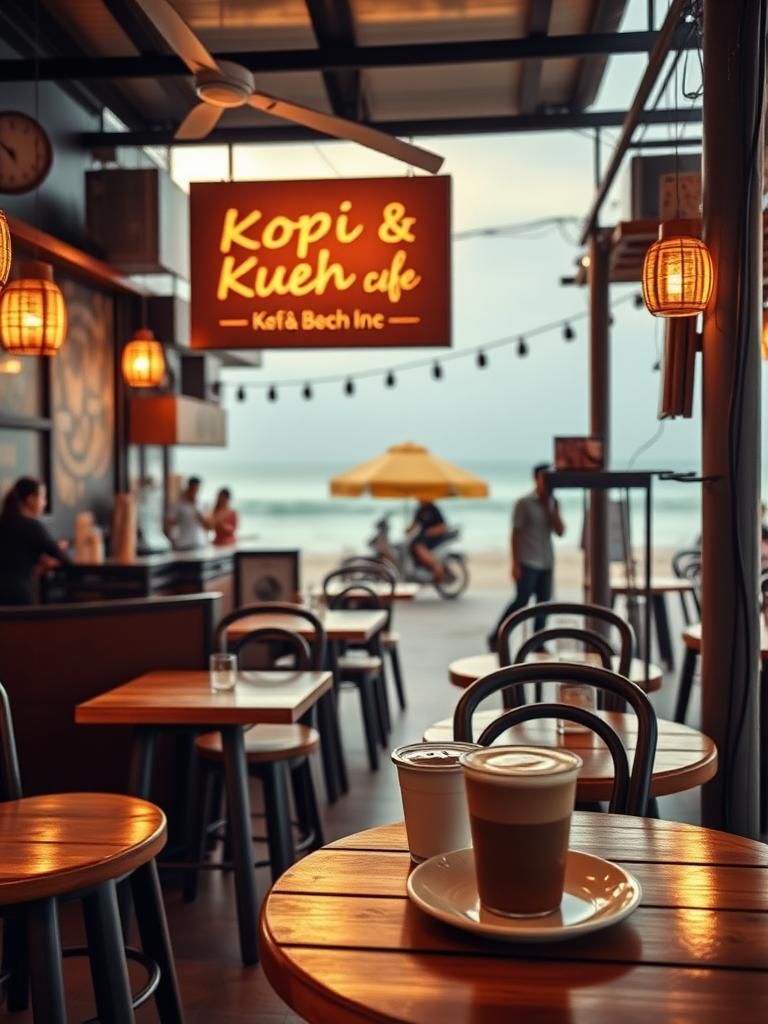 Kopi & Kueh : By the Beach