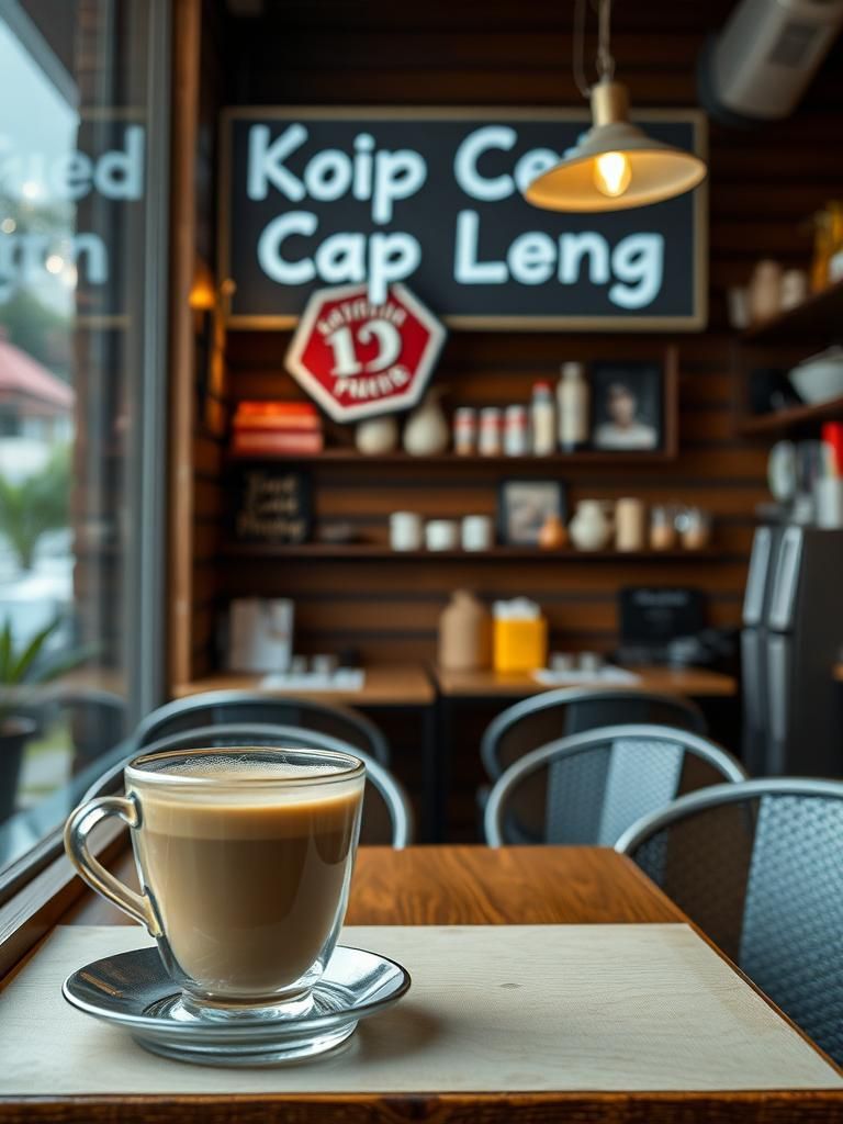 Kopi & Teh Cap Lesong