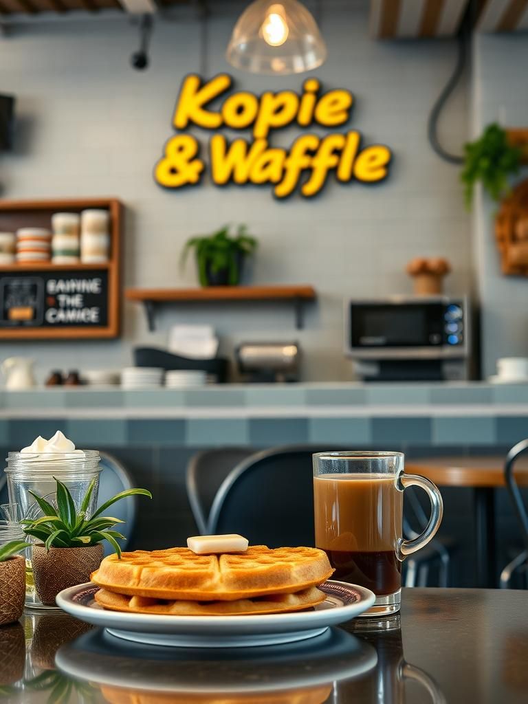 Kopi & Waffle