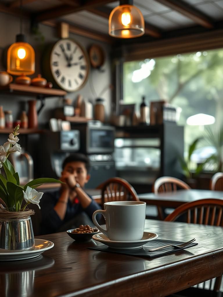 Kopi dan Bunga
