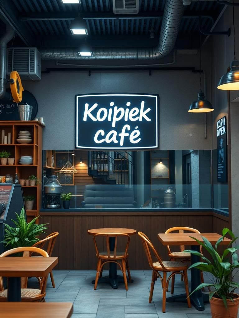 Kopi oyek cafe