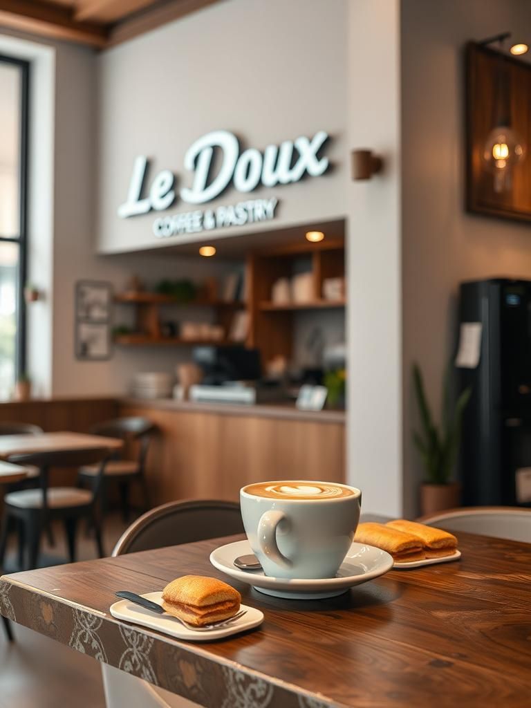 Le Doux Coffee & Pastry 1 Le Doux Coffee & Pastry