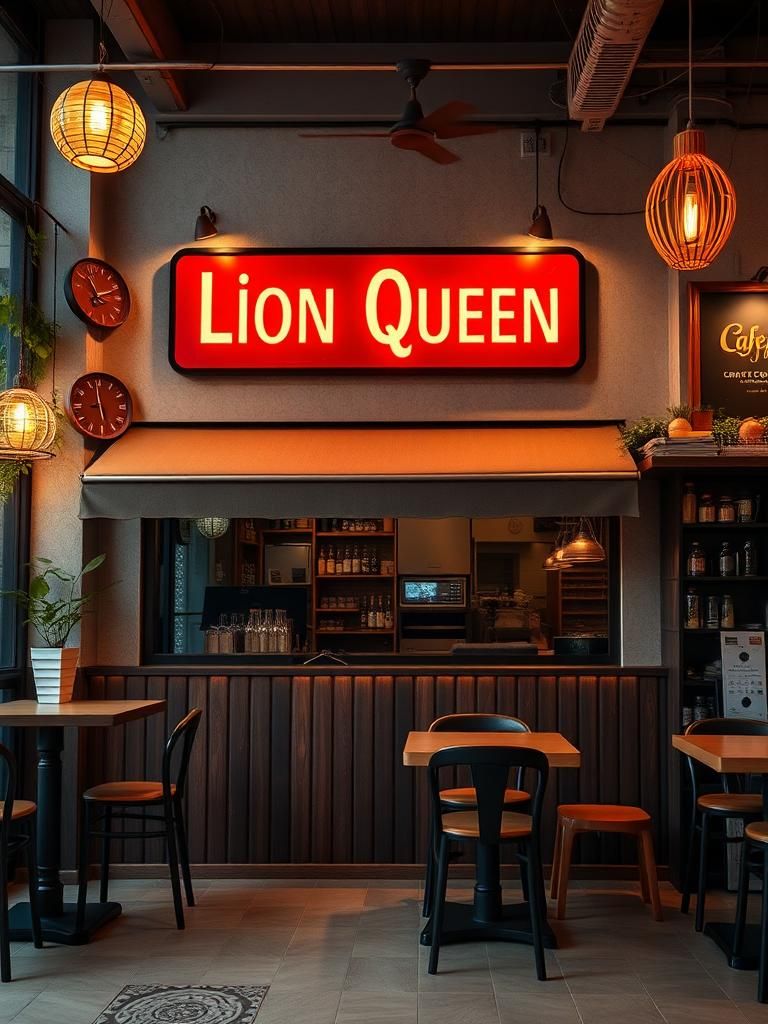 Lion Queen Cafe 1 Lion Queen Cafe