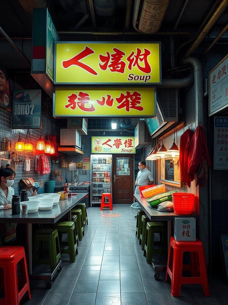 Loong Fish Head Soup Stall