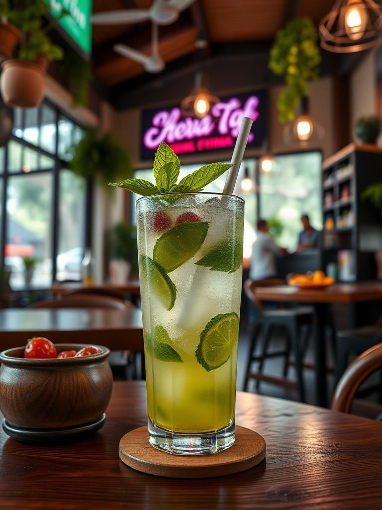 Mojito Cafe Drink-Aroma 1 Mojito Cafe Drink-Aroma