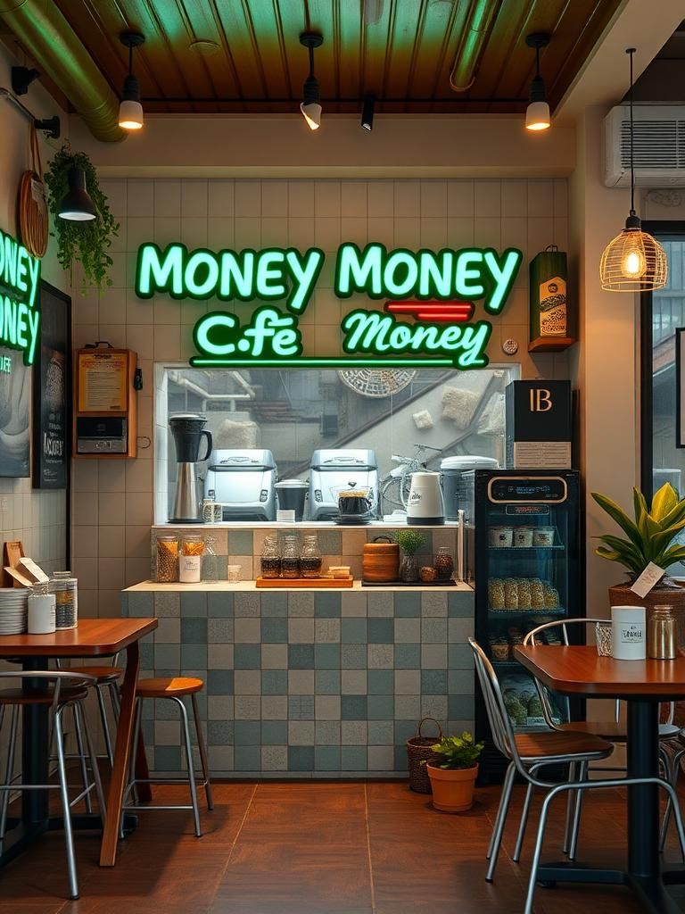 Money Money Cafe 钱钱茶室