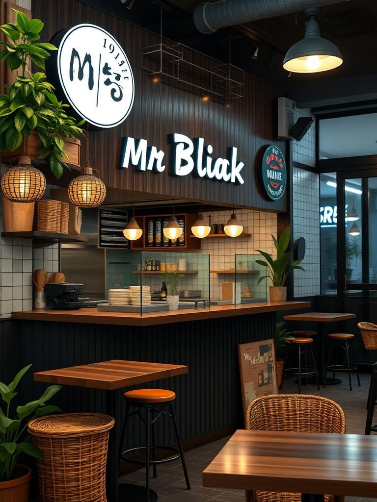 Mr Black Bao Shop