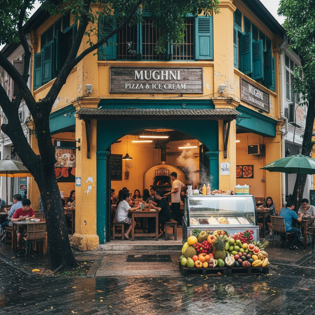 Mughni Pizza & Ais Krim - Pizza Lembut & Sedap