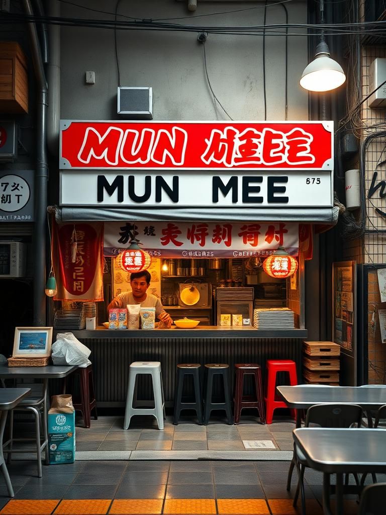 Mun Chan Mee Stall