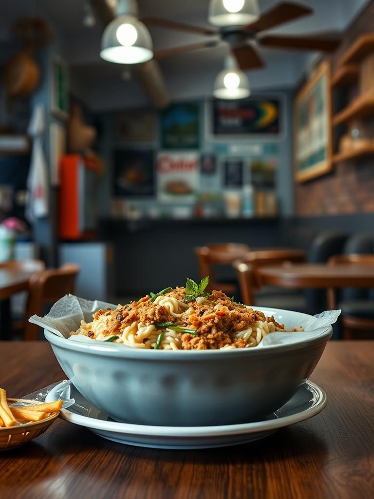 NASI LEMAK PECAH MINYAK