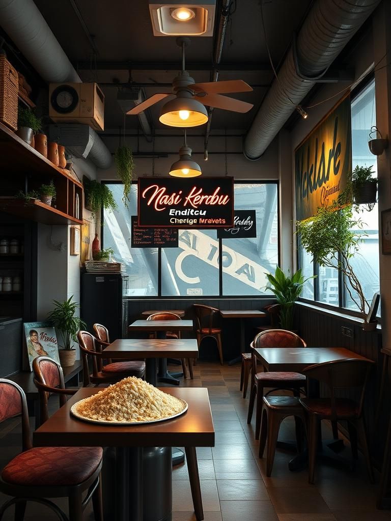 Nasi kerabu makcu enterprise