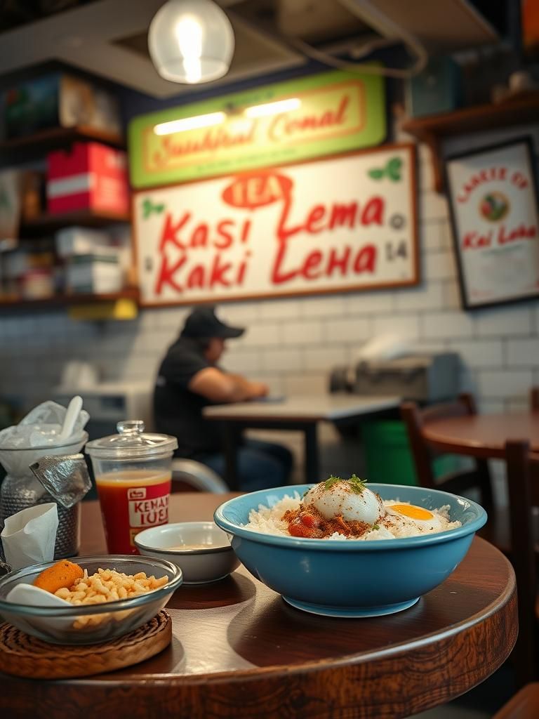 Nasi lemak Kak Leha 1 Nasi lemak Kak Leha