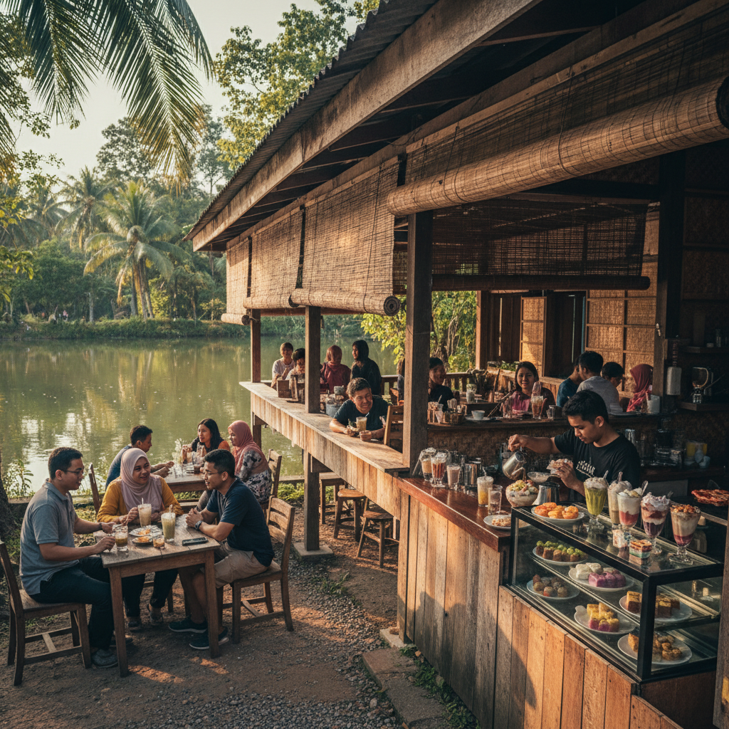 Ngeteh Port Cafe & Dessert - Teh & Pencuci Mulut
