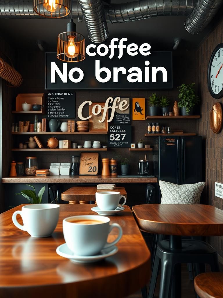 No coffee no brain