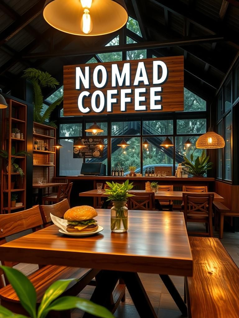 Nomads Coffee x Burger Kampung @ The Cabin Puteri Park 1 Nomads Coffee x Burger Kampung @ The Cabin Puteri Park
