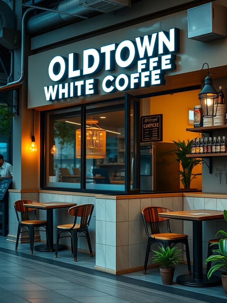 OLDTOWN White Coffee @ Bentong