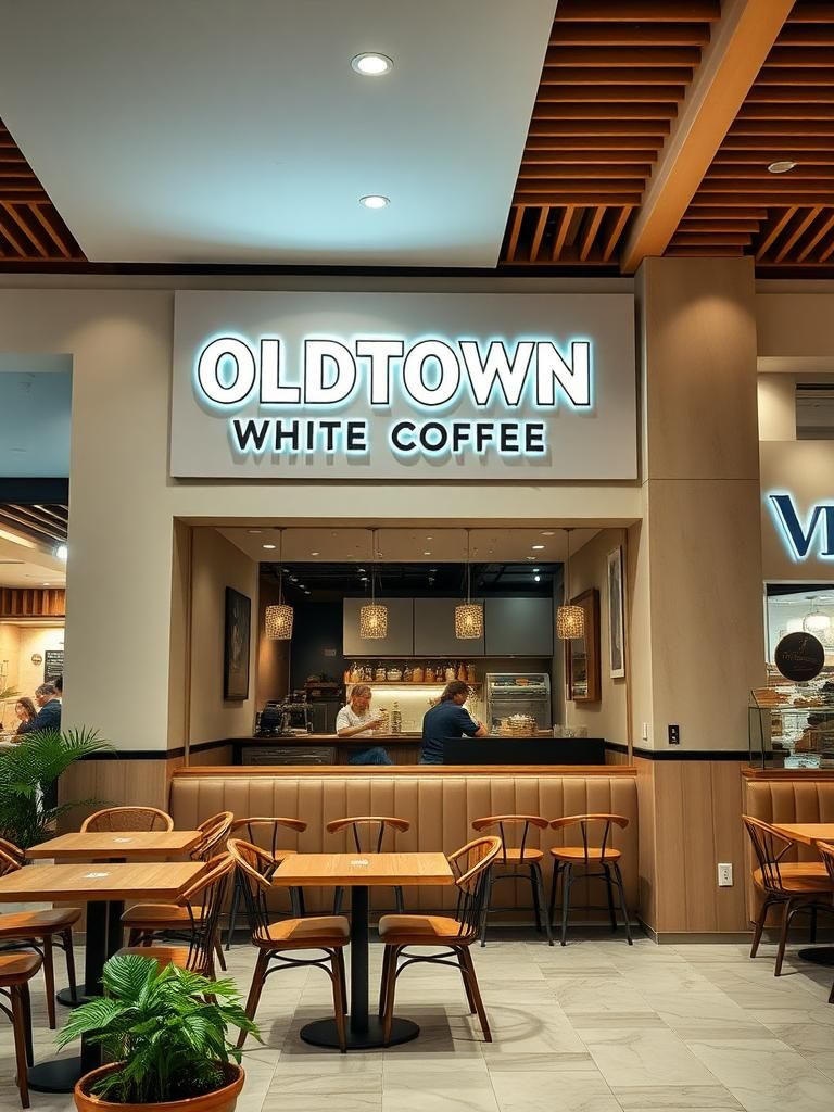 OLDTOWN White Coffee @ Cenang Mall