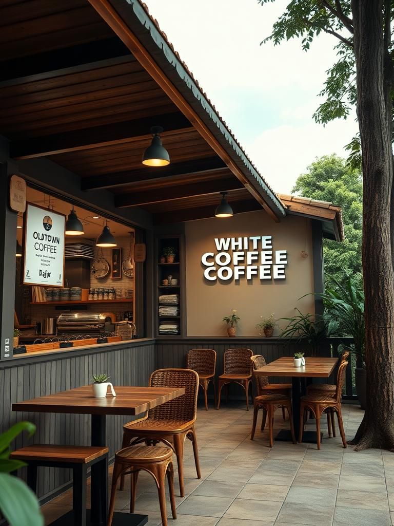 OLDTOWN White Coffee @ Gua Musang